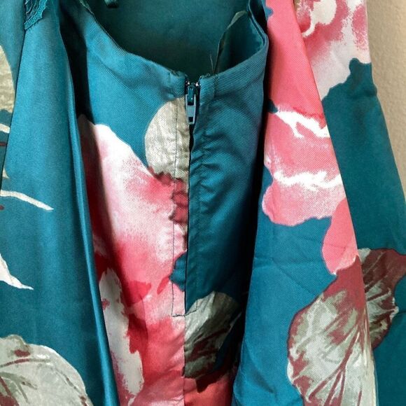 City Studio Floral Fit and Flare Cocktail Party Dress Size 1 (Juniors) (M2) - Picture 5 of 16